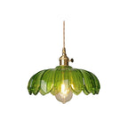 Retro Floral Pendant Light