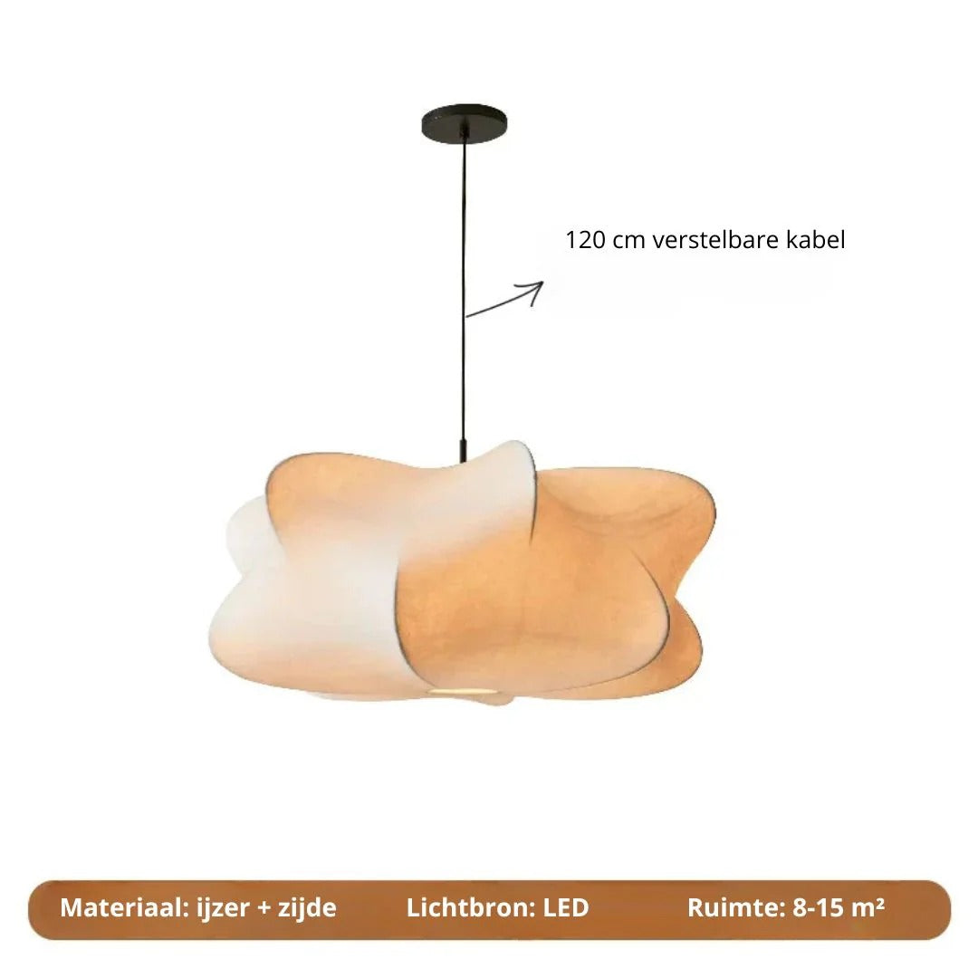 Wabi Sabi Fabric Pendant Light