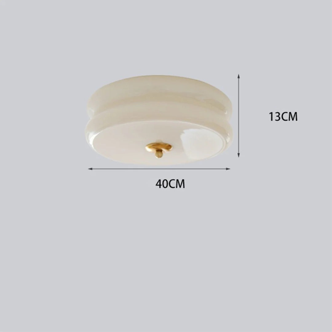 Art Deco Glass Ceiling Light