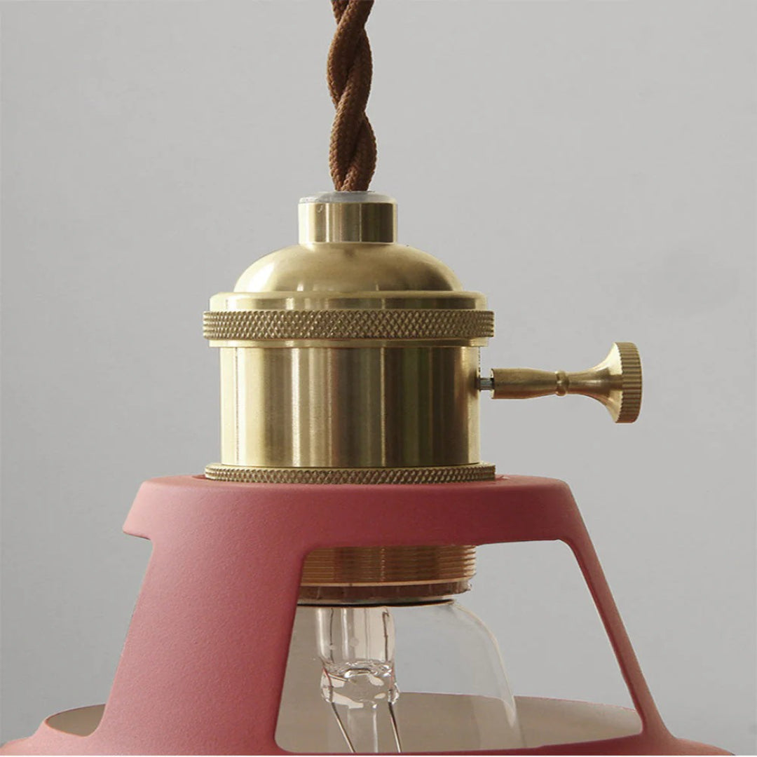 Industrial Metal Pendant Light
