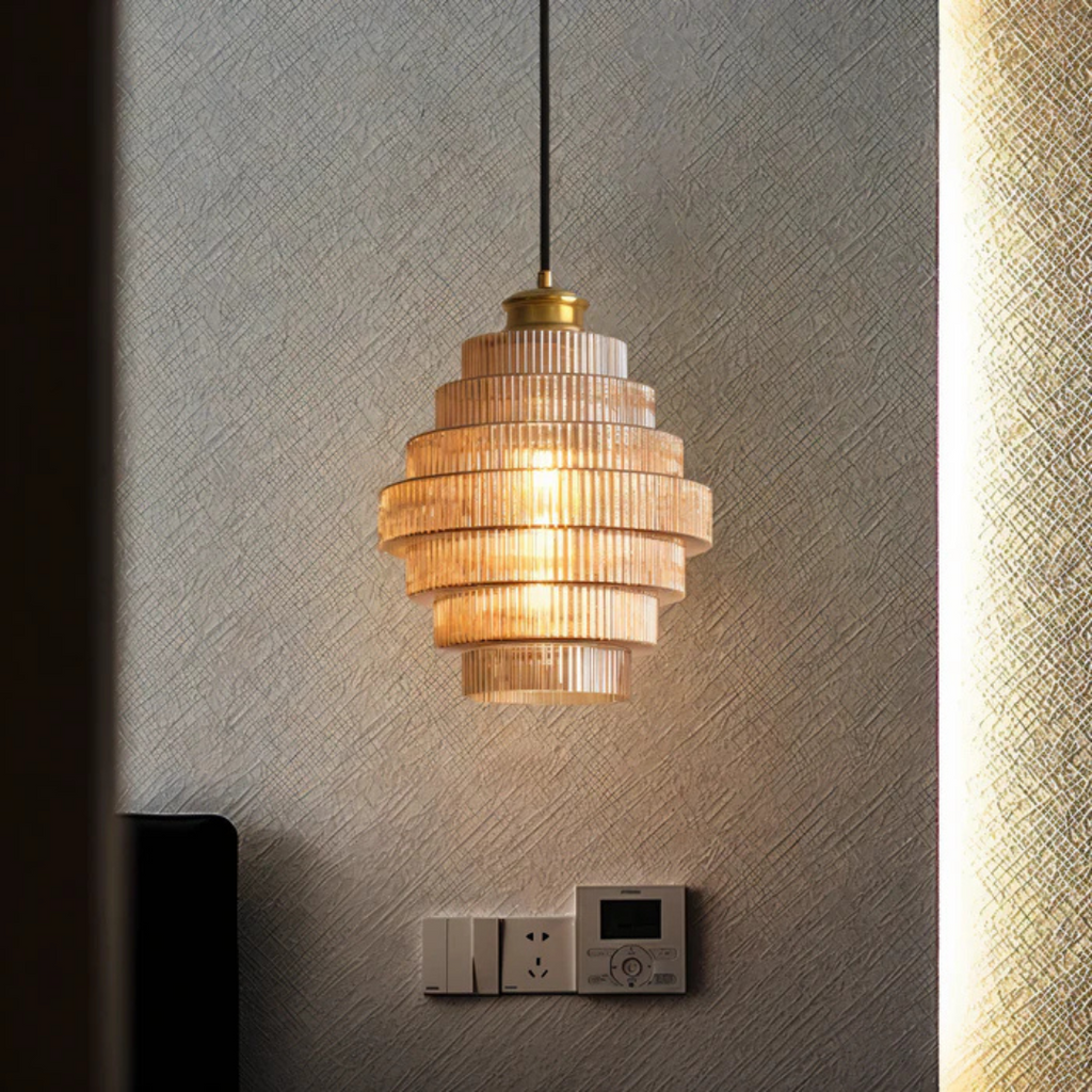 Retro Glass Pendant Lamp