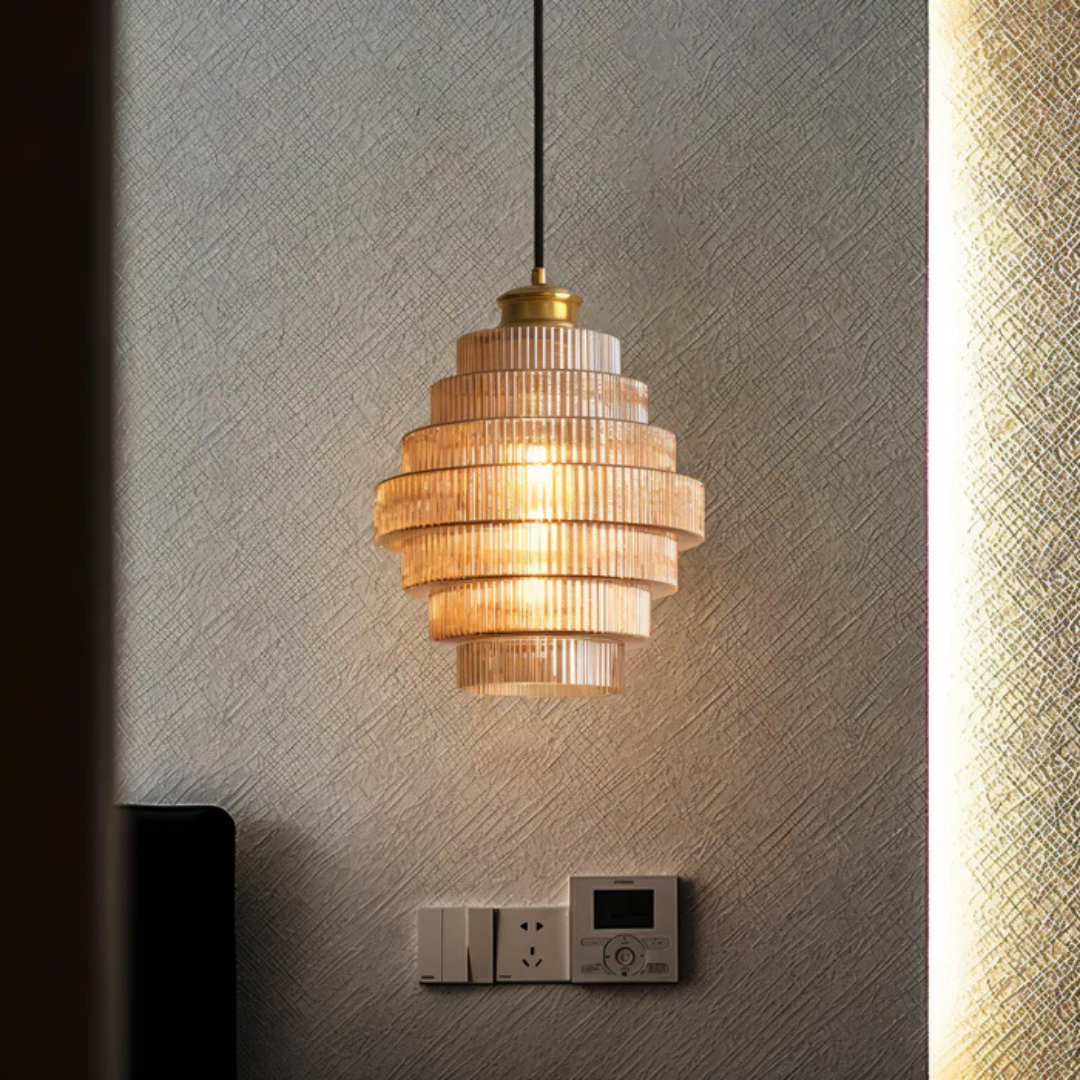Retro Glass Pendant Lamp
