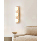Round Stone Wall Light