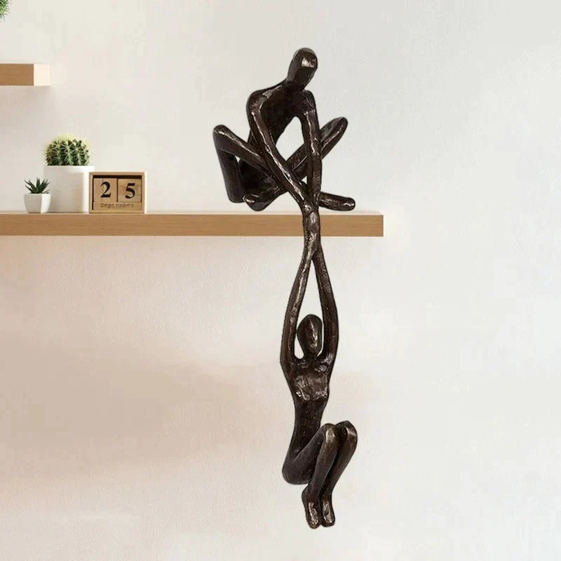 Love and Strength Decorative Sculpture Figurine