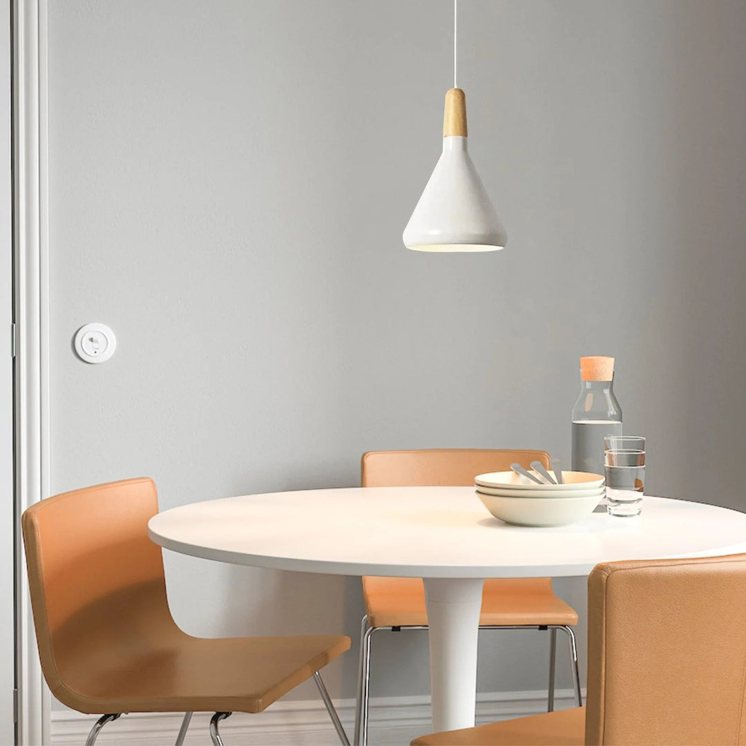 Scandinavian Wooden Pendant Light