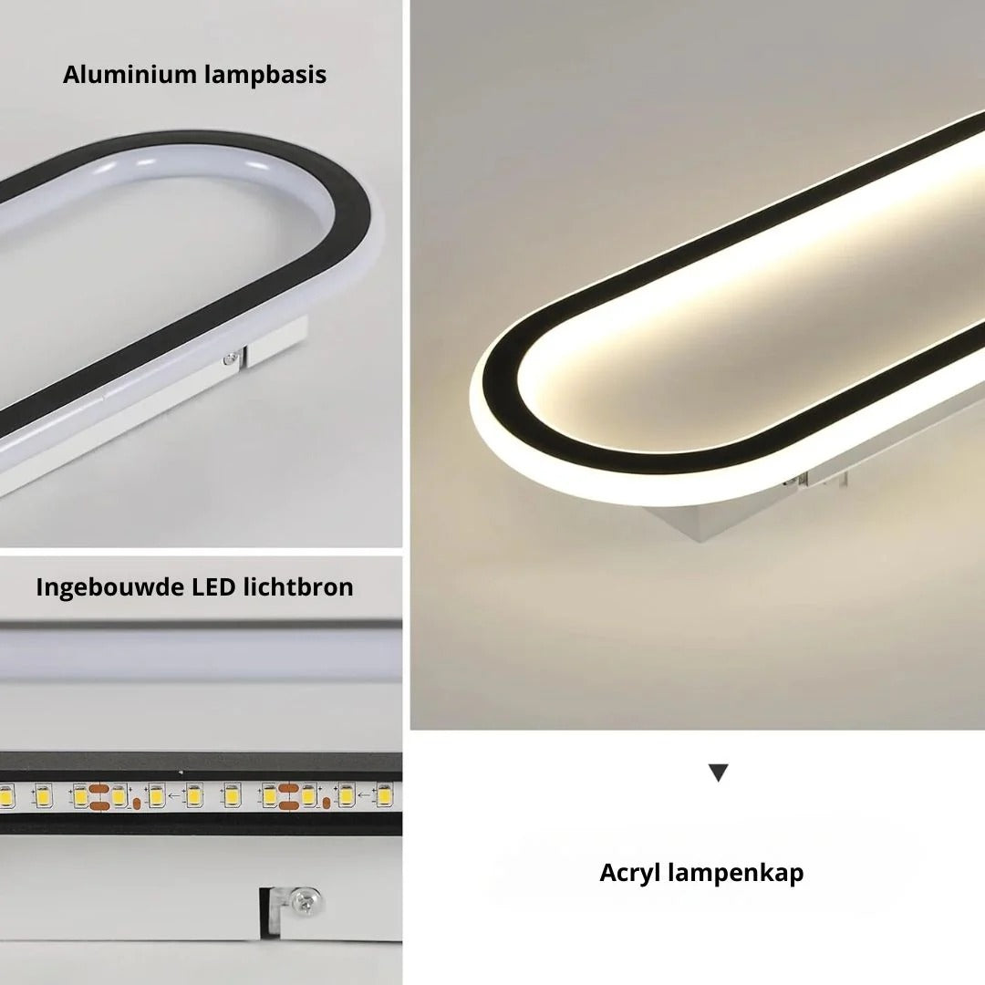 Modern Oval LED Ceiling Light