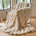 Soft Fleece Throw Blanket – Machine Washable Cozy Home Comfort