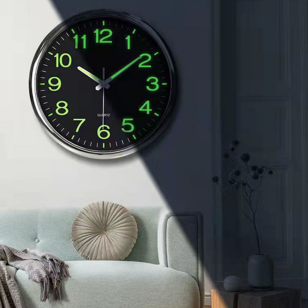 Large Luminous Wall Clock