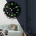 Large Luminous Wall Clock