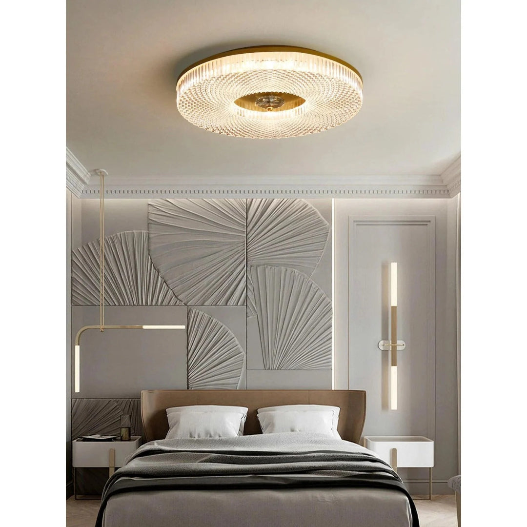 Crystal Round Ceiling Light