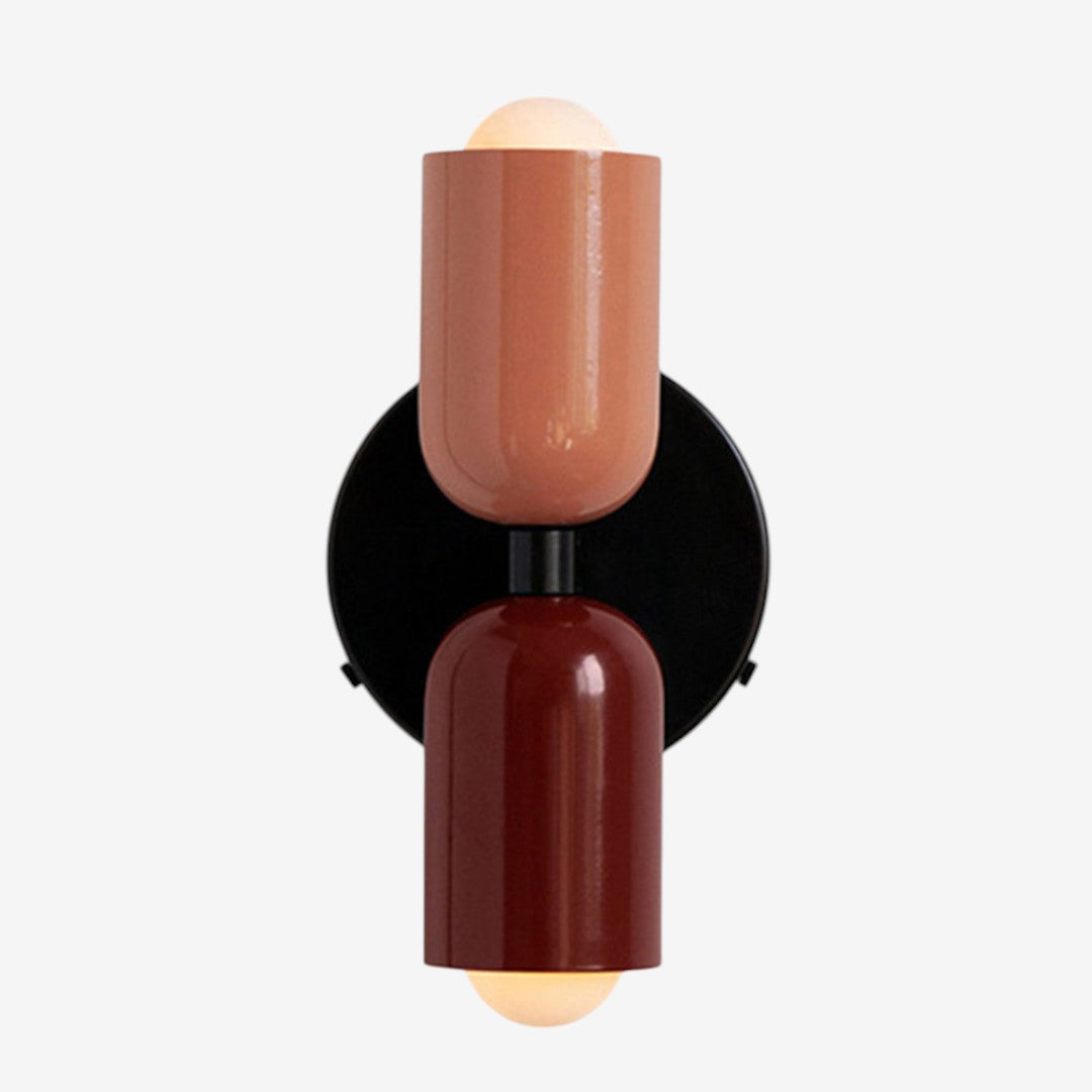 Color Accent Wall Lamp – Sculptural Modern Artistic Design