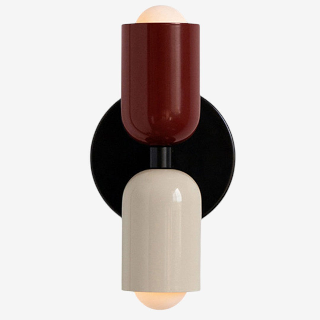 Color Accent Wall Lamp – Sculptural Modern Artistic Design