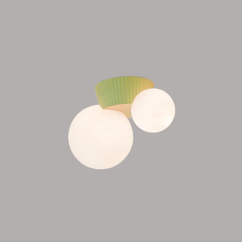 Double Globe Ceiling Light