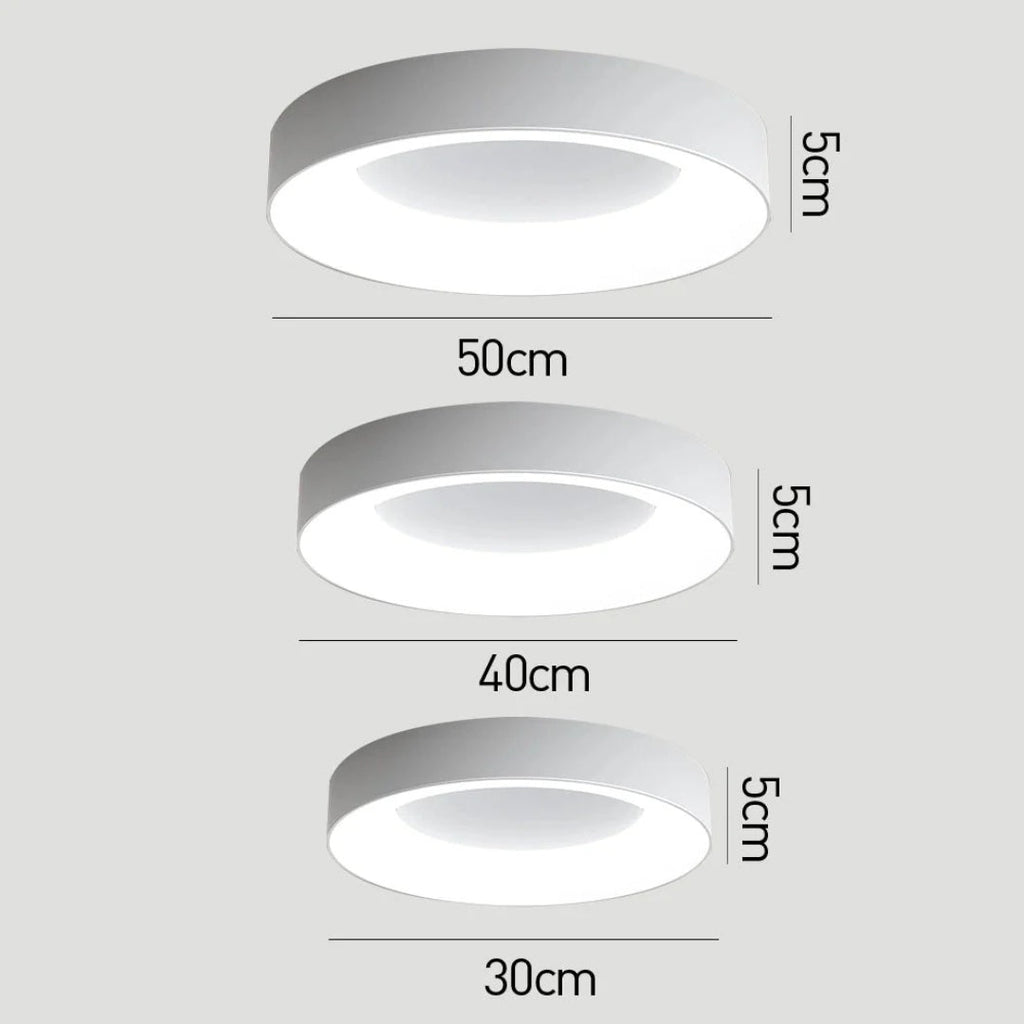 Minimalist Round Acrylic Ceiling Light