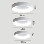 Minimalist Round Acrylic Ceiling Light