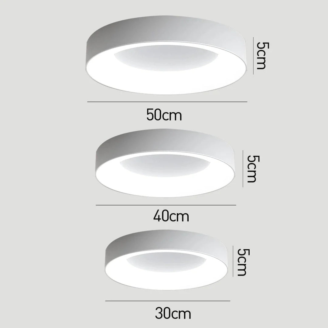 Minimalist Round Acrylic Ceiling Light