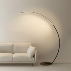 Minimalist Arc Floor Lamp Modern LED Standing Light