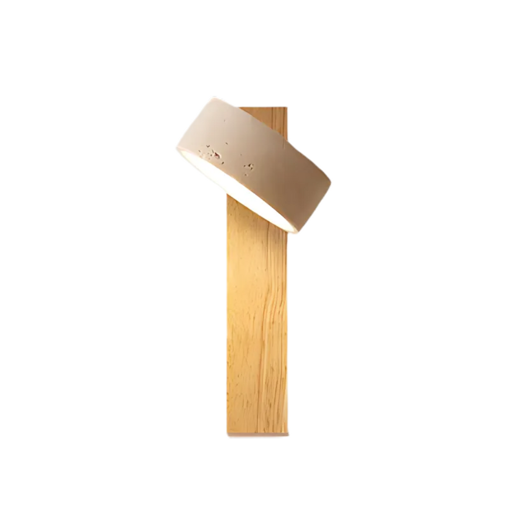 Wabi Sabi Travertine Indoor Wall Lamp