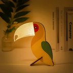 Wooden LED Table Lamp