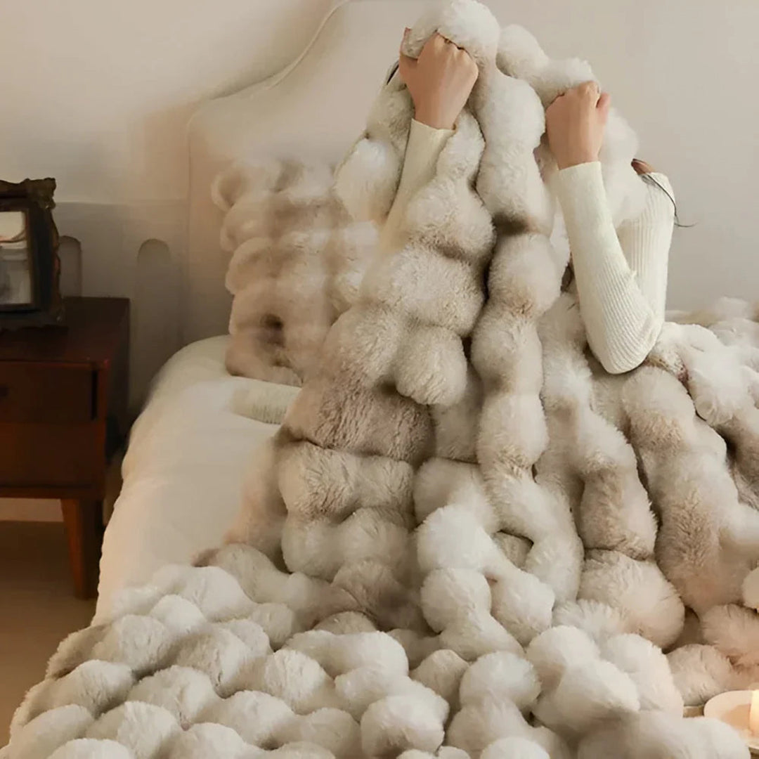 Soft Fleece Throw Blanket – Machine Washable Cozy Home Comfort