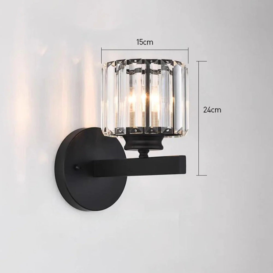 Industrial Glass Wall Light