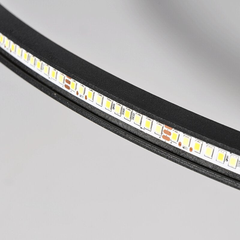 Quasso Plafonnier Rond ModerneBlanc/Noir. Salon - Neutralighting