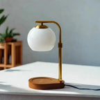 Candle Warmer Lamp | Modern and Classic Style | Flameless Fragrance Scent Release for Safe Home Ambiance and Even Wax Melting