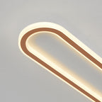 Sana Plafonnier Ovale Minimaliste Noir/Or/Doré Rosé - Neutralighting
