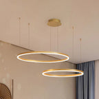 Remi Suspension Anneau Moderne Métal Noir/Doré/Café Salon - Neutralighting