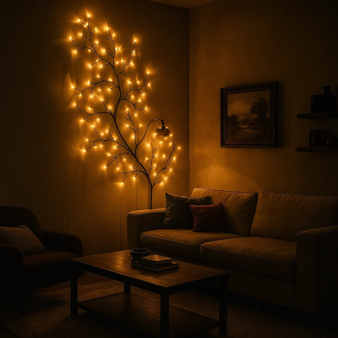 Decorative LED Tree Wall Light