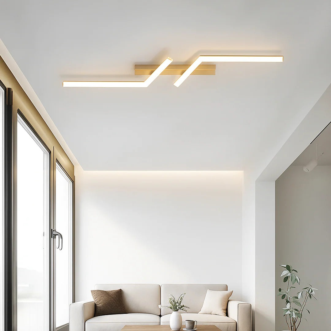 Minimalist Linear Ceiling Light
