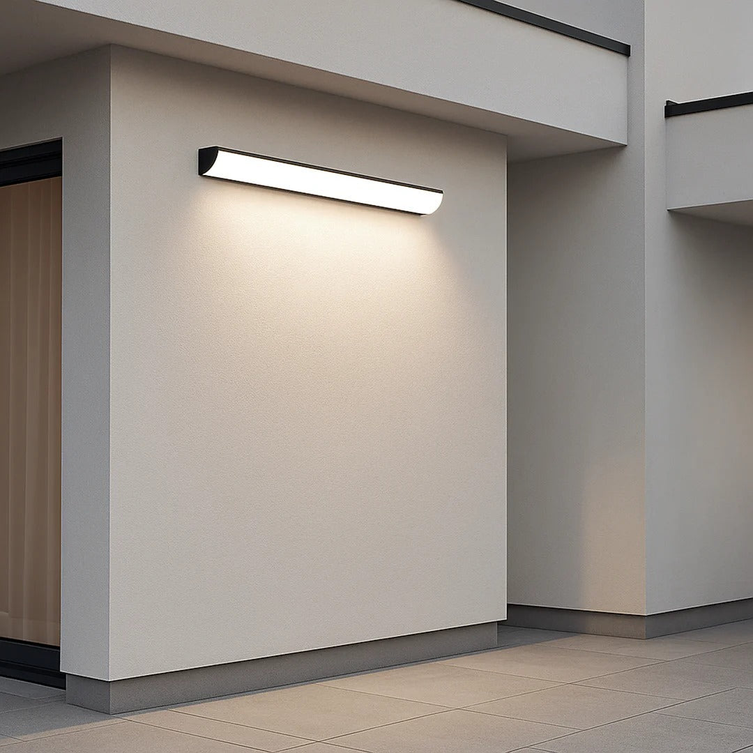 Modern Linear Outdoor Wall Light