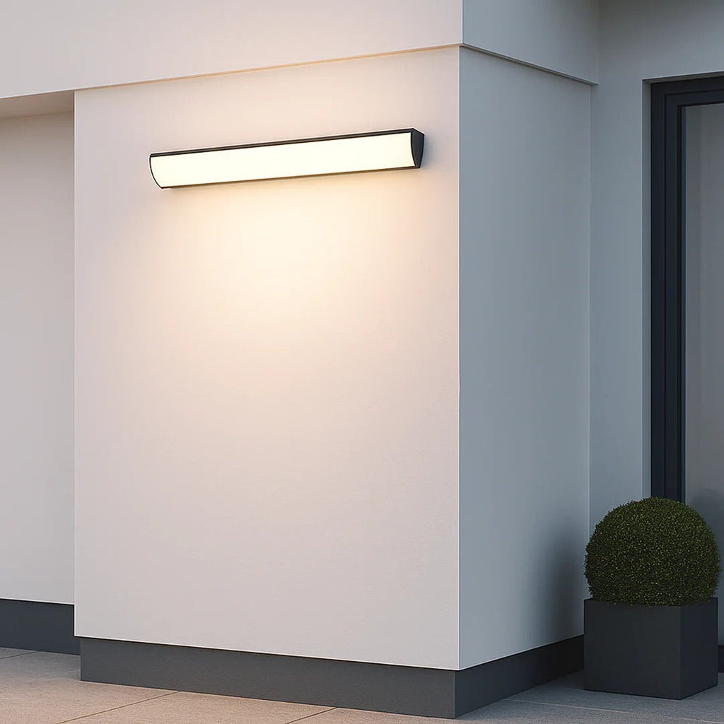 Modern Linear Outdoor Wall Light