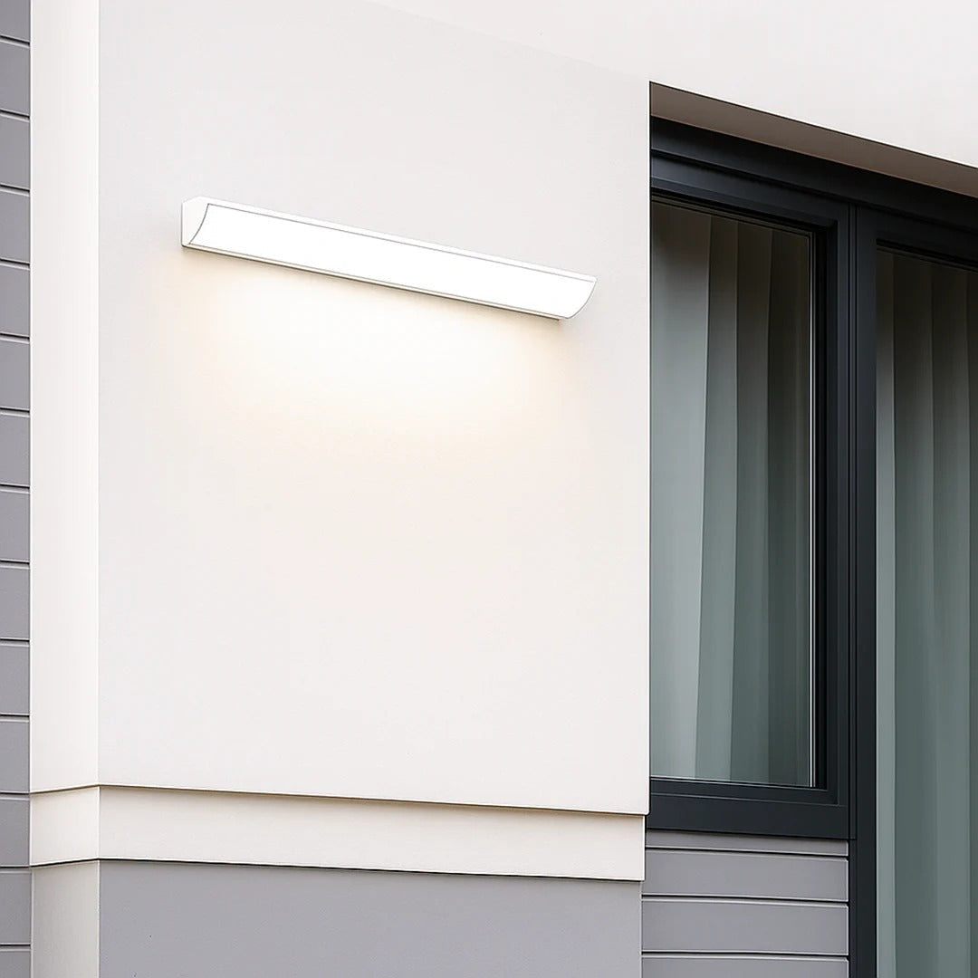 Modern Linear Outdoor Wall Light