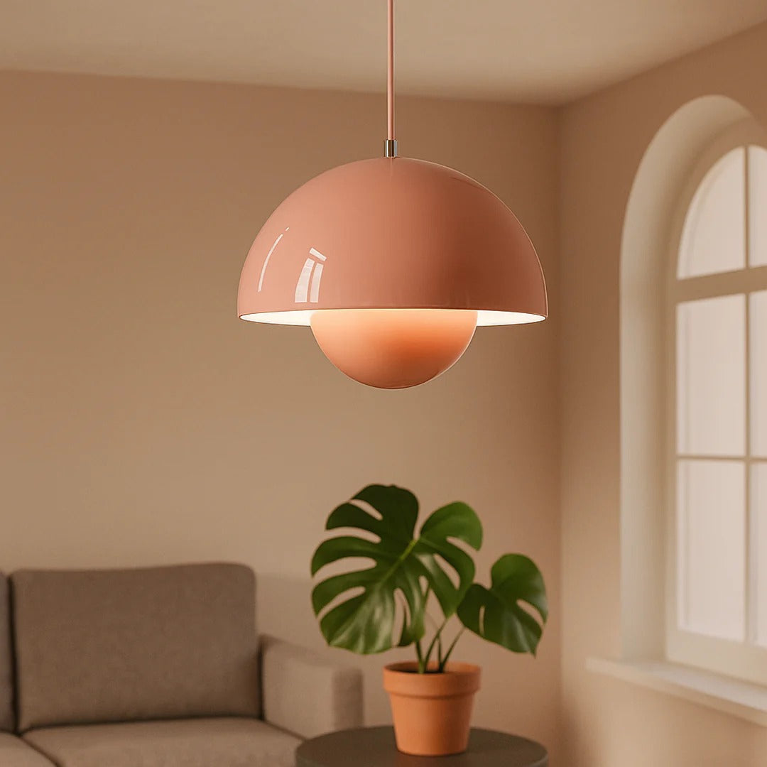 Scandinavian Metal Pendant Light