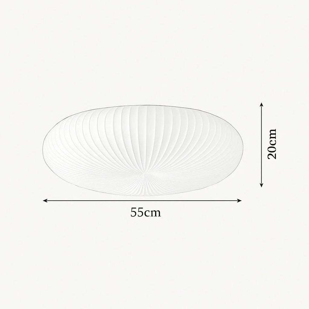 Minimalist Fabric LED Ceiling Light