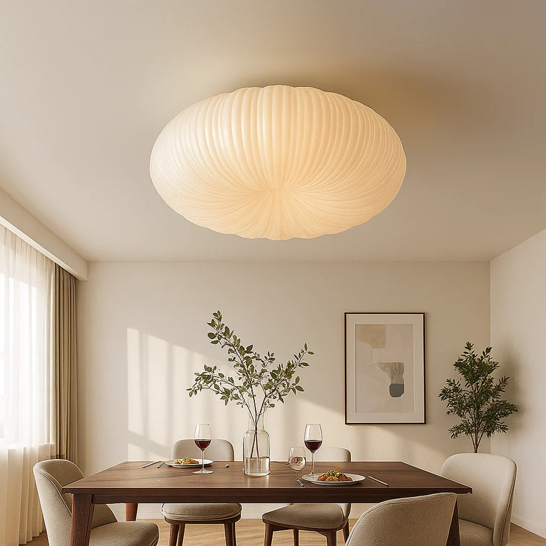 Minimalist Fabric LED Ceiling Light