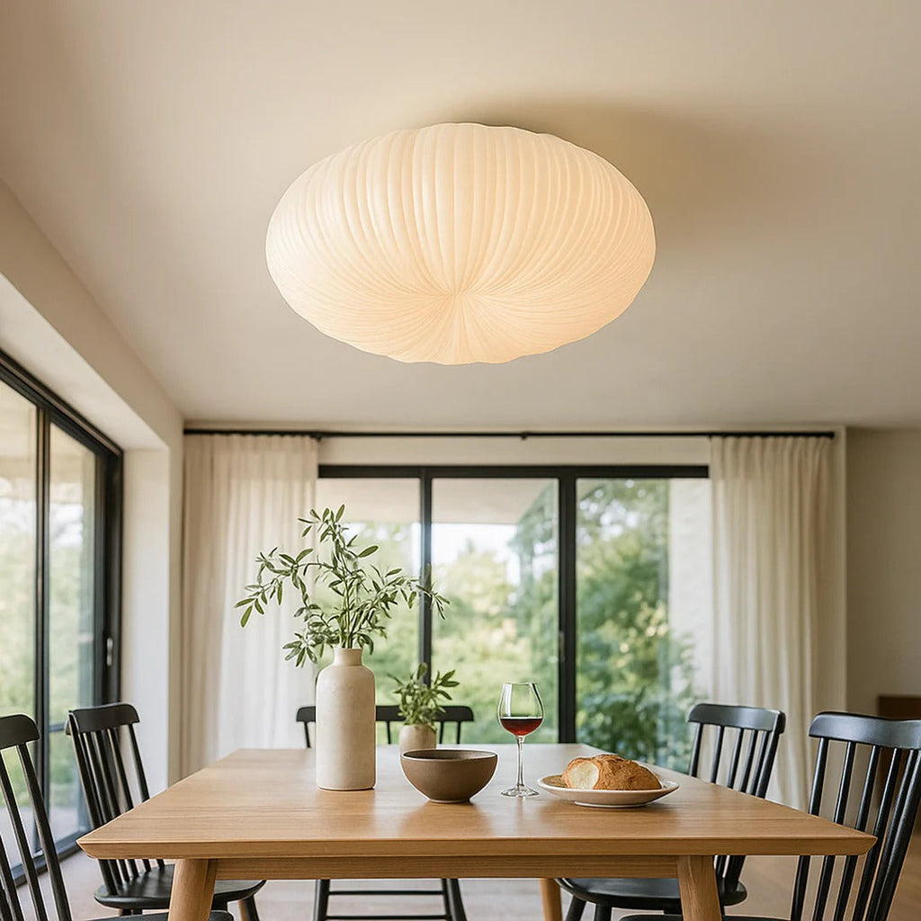 Minimalist Fabric LED Ceiling Light