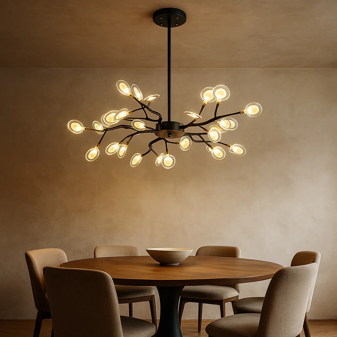 Branched LED Chandelier