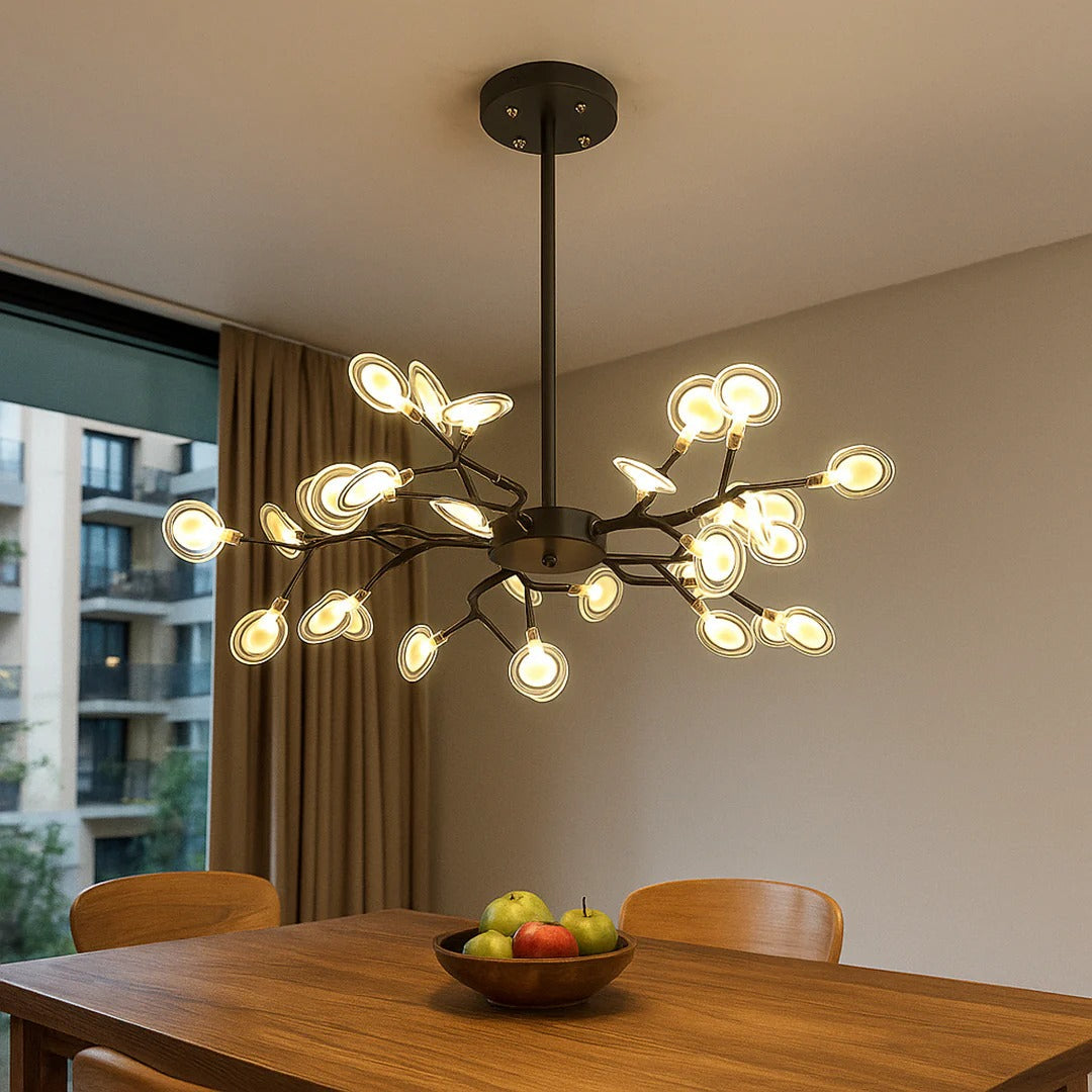 Branched LED Chandelier