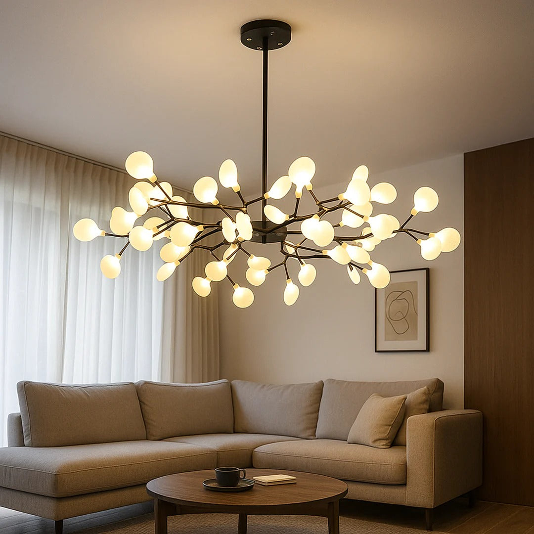 Branched LED Chandelier