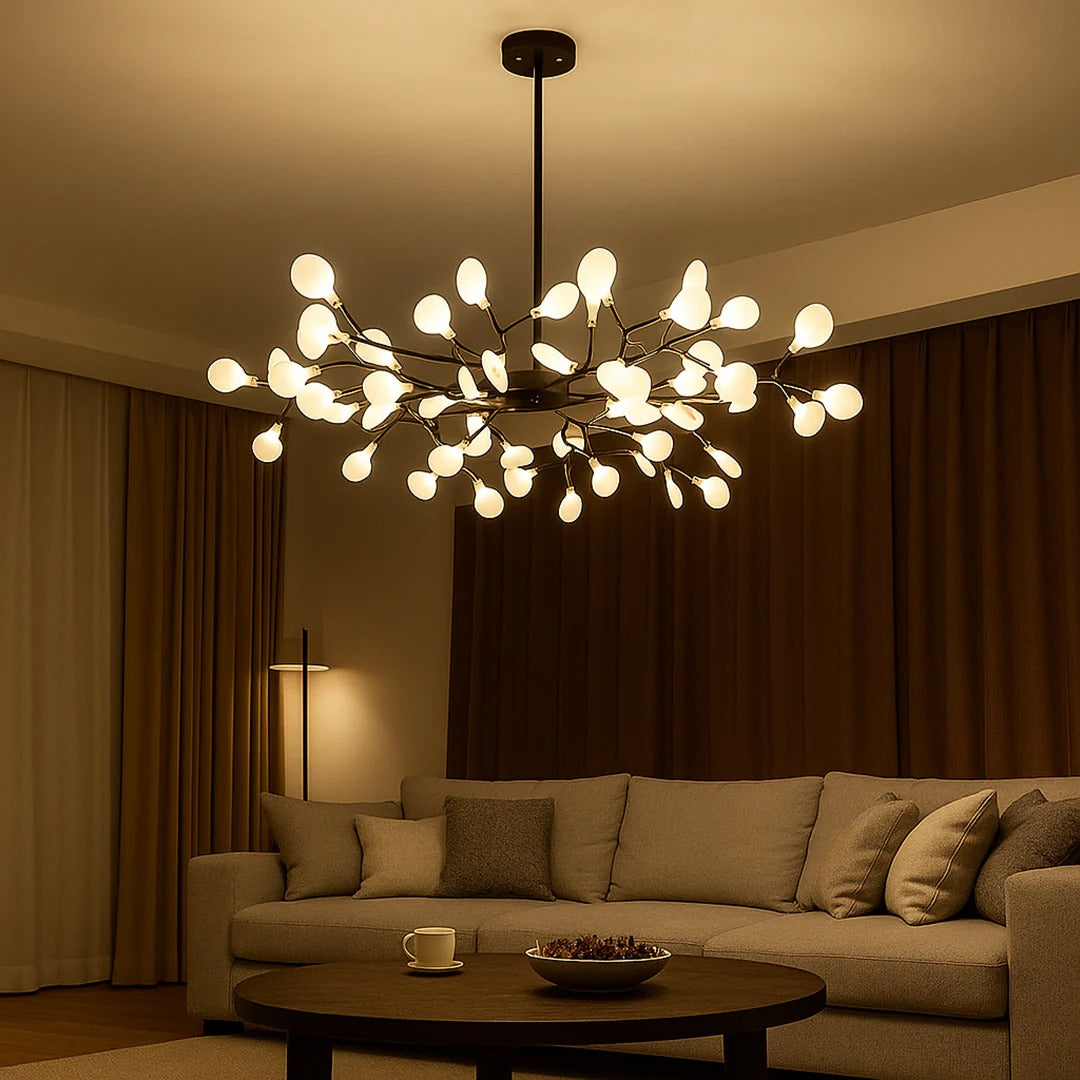 Branched LED Chandelier