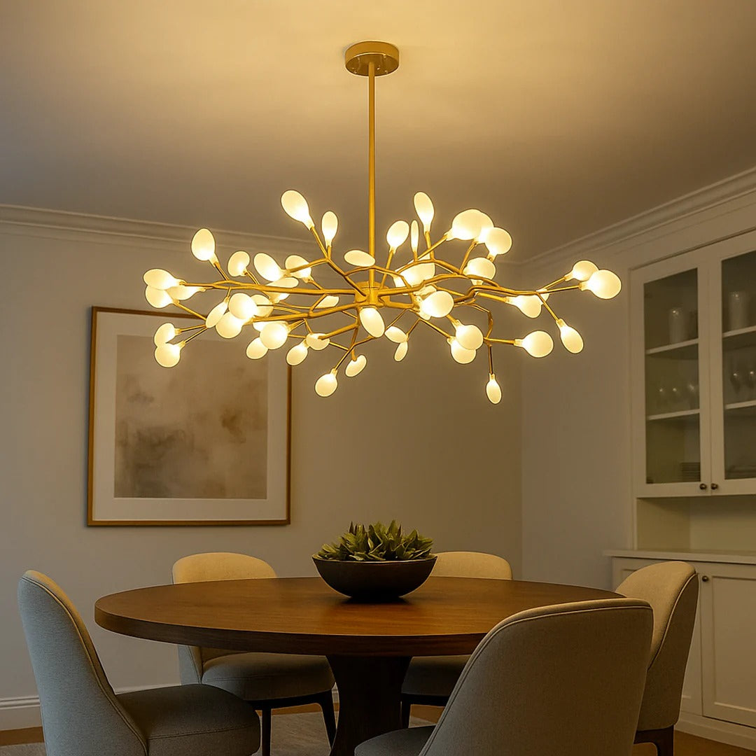 Branched LED Chandelier