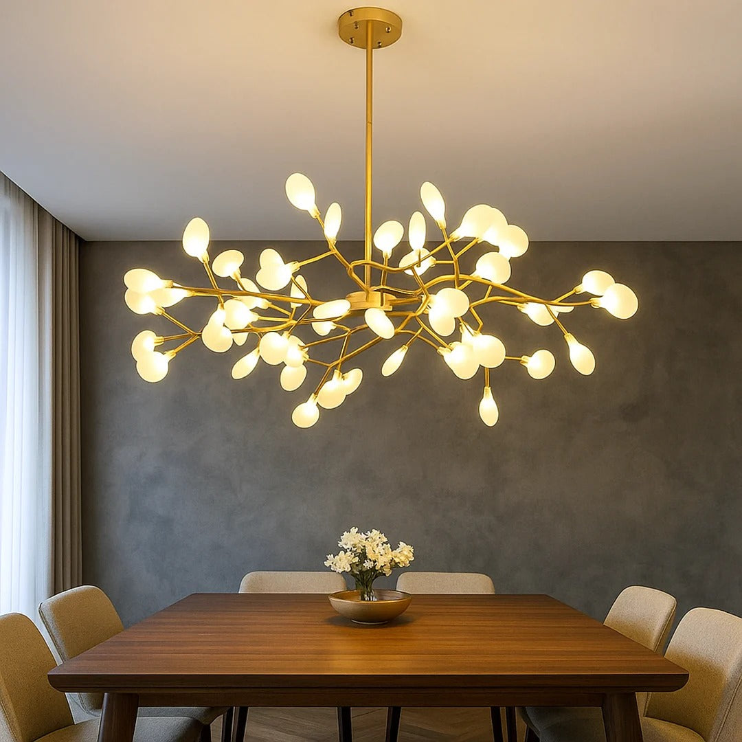 Branched LED Chandelier