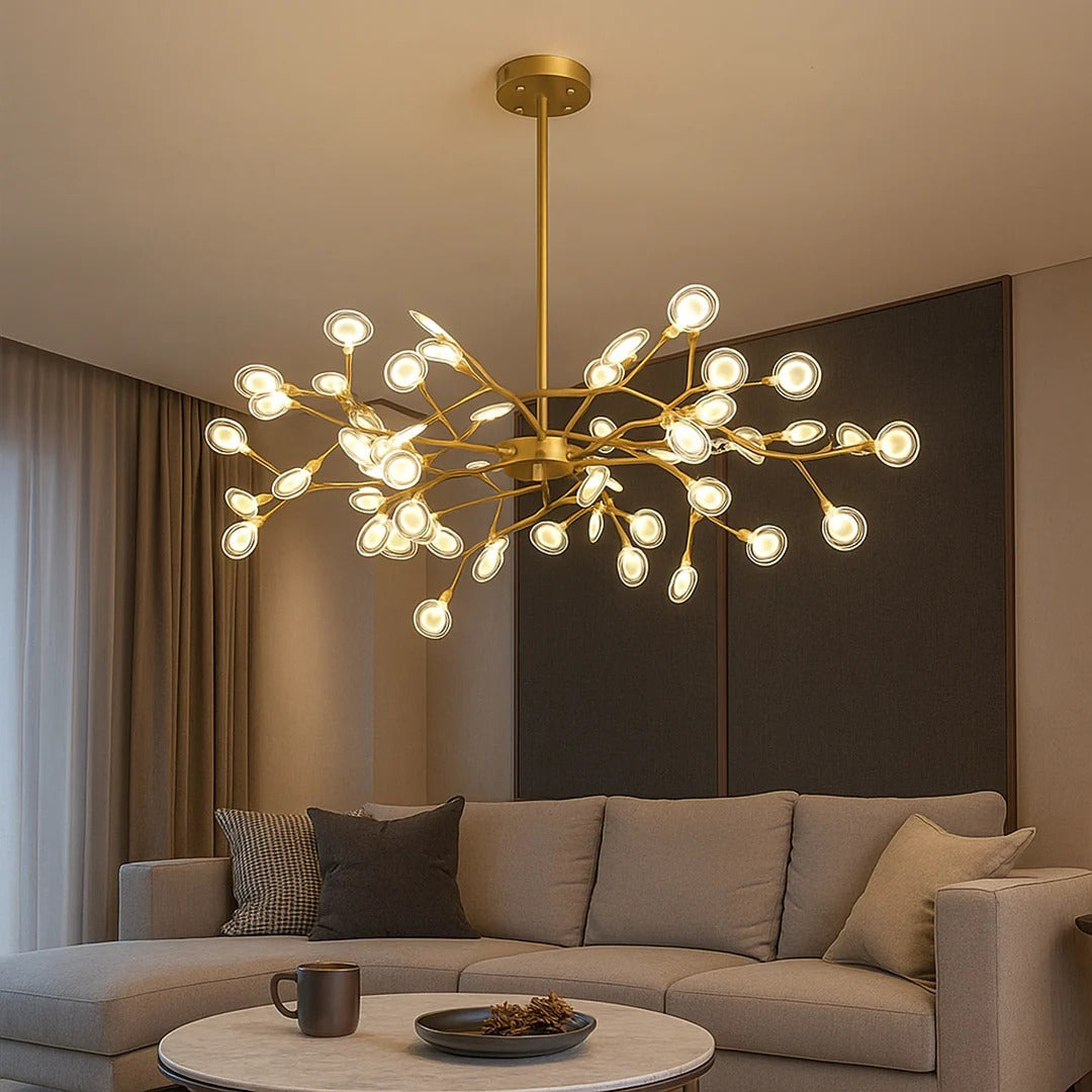 Branched LED Chandelier