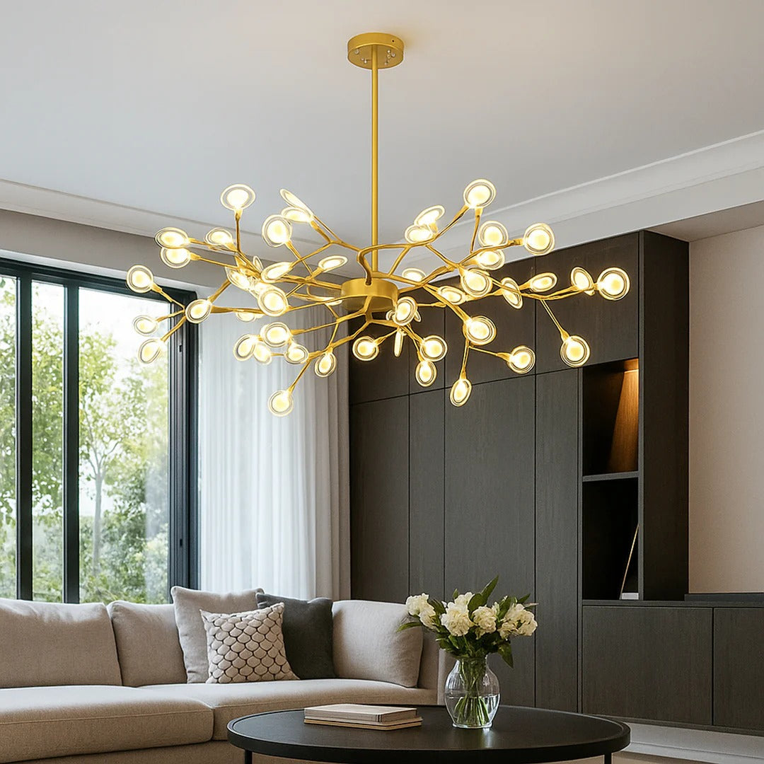 Branched LED Chandelier