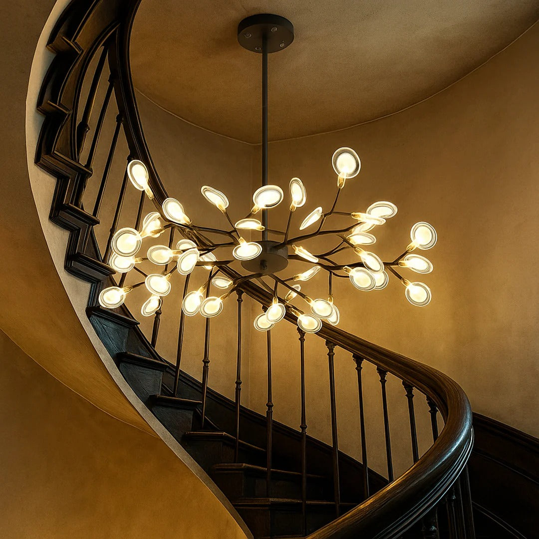 Branched LED Chandelier