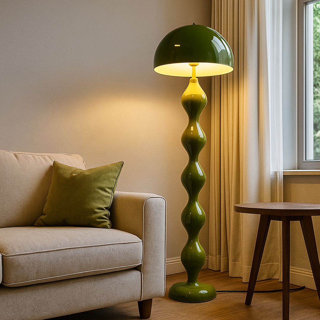 Scandinavian Curved Smart Floor Lamp