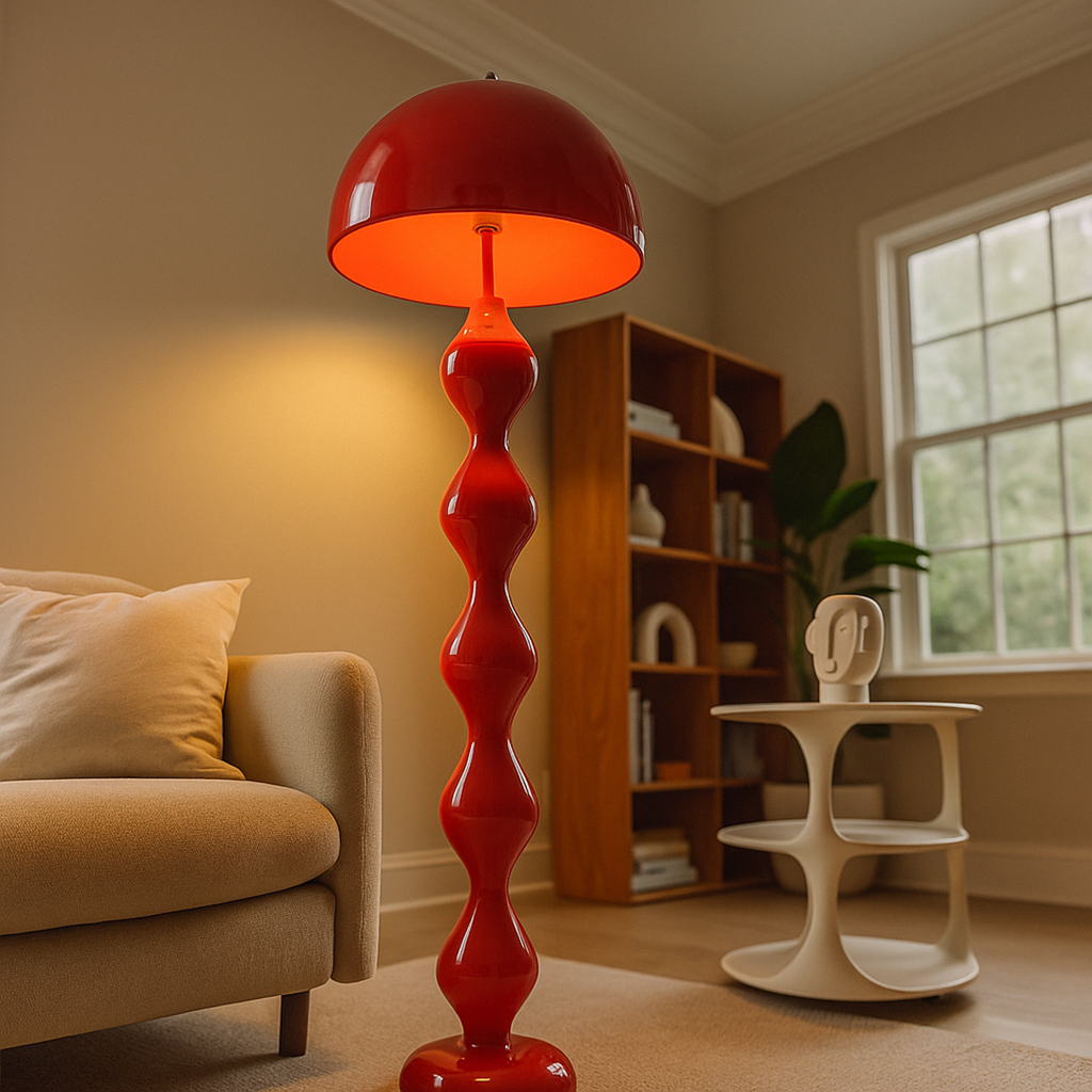 Scandinavian Curved Smart Floor Lamp