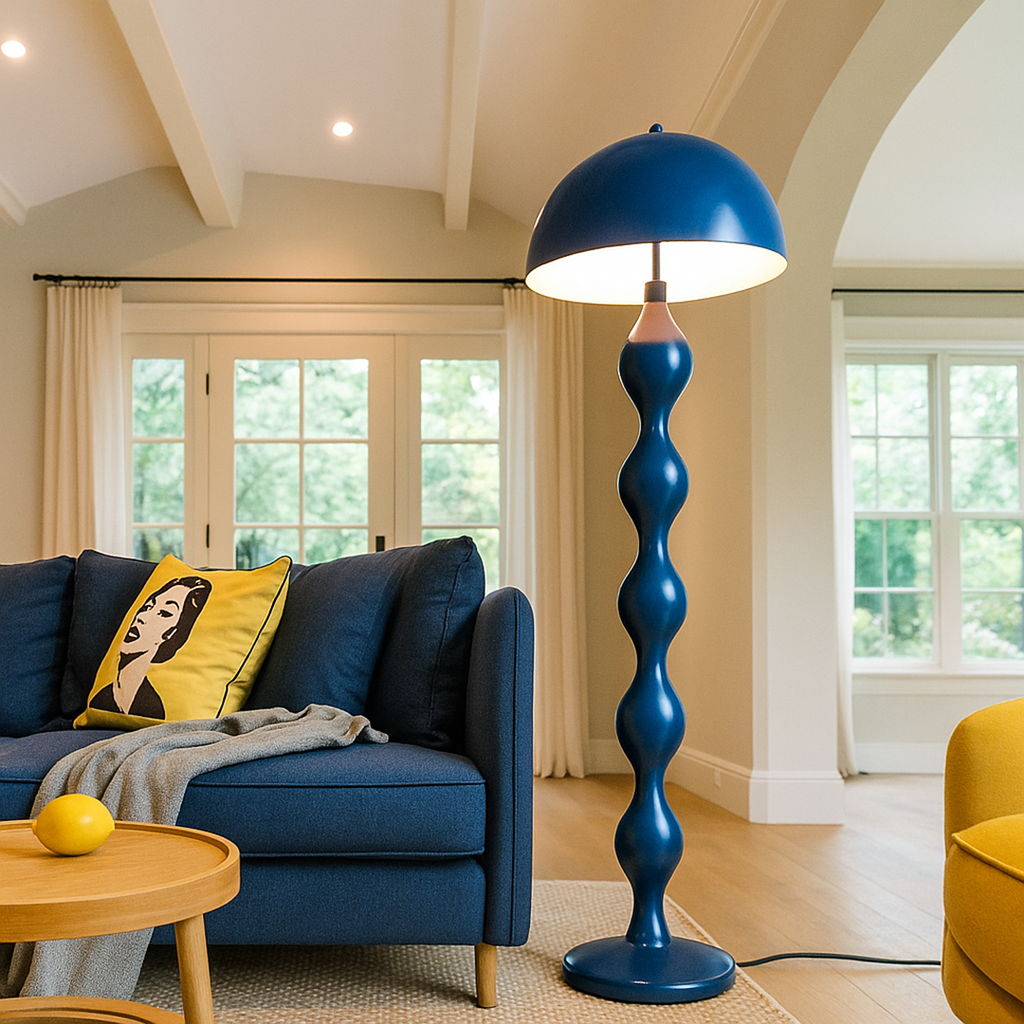 Scandinavian Curved Smart Floor Lamp